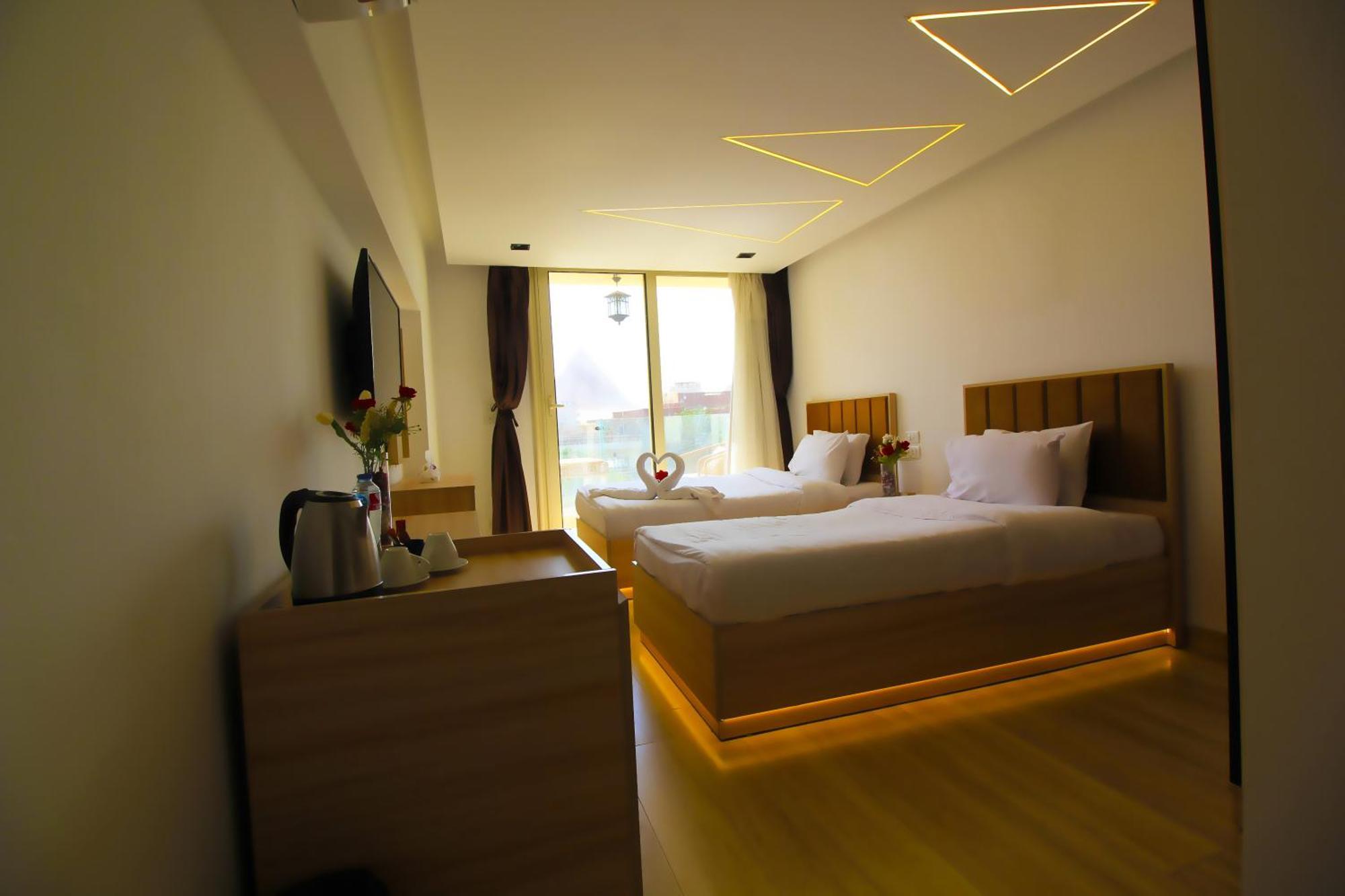 The Platinum Pyramid View Inn Kafret el-Gabal 외부 사진